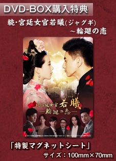 「続・宮廷女官 若曦（ジャクギ）～輪廻の恋」DVD-BOX３