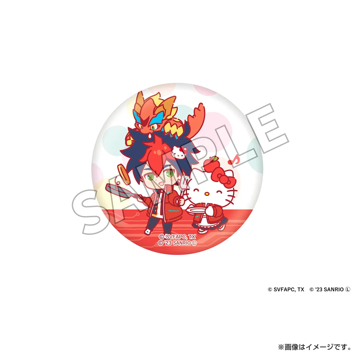 シャドウバースF×サンリオキャラクターズ コラボトレーディング缶バッジ