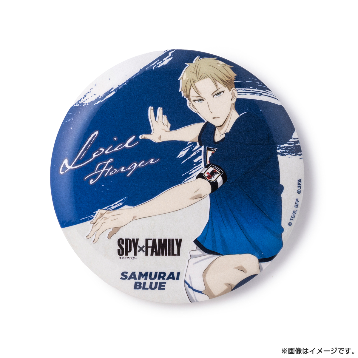 SPY×FAMILY トレーディングドデカ缶バッジ サッカー日本代表ver.