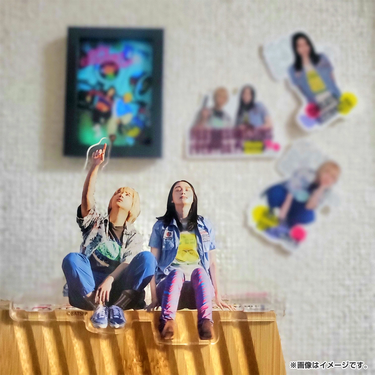 ベイビーわるきゅーれ エブリデイ！ お座りアクリルスタンド