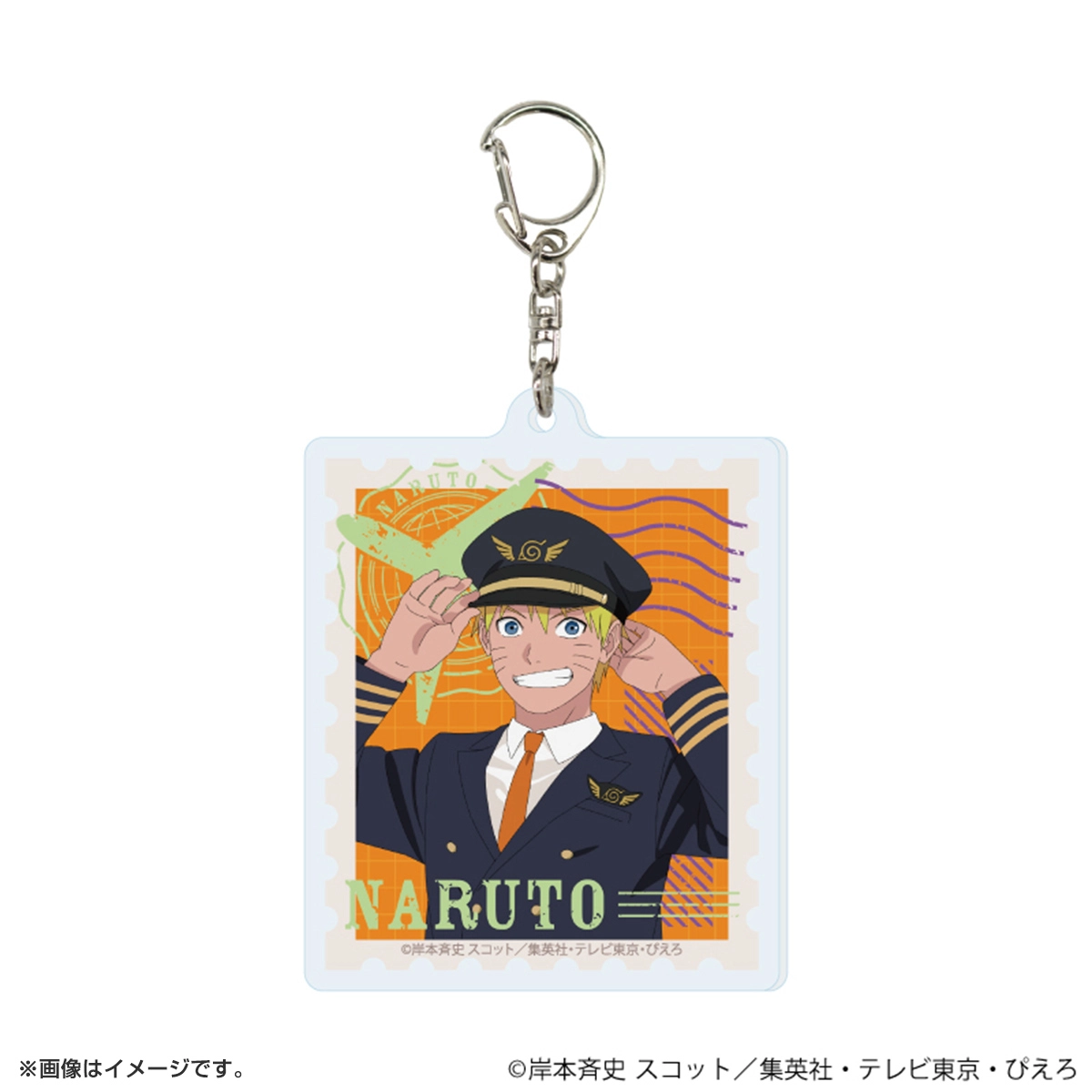 NARUTO アクリルキーホルダー「NARUTO-ナルト- 疾風伝」04/パイロットver. ブラインド(全6種)(描き下ろしイラスト)