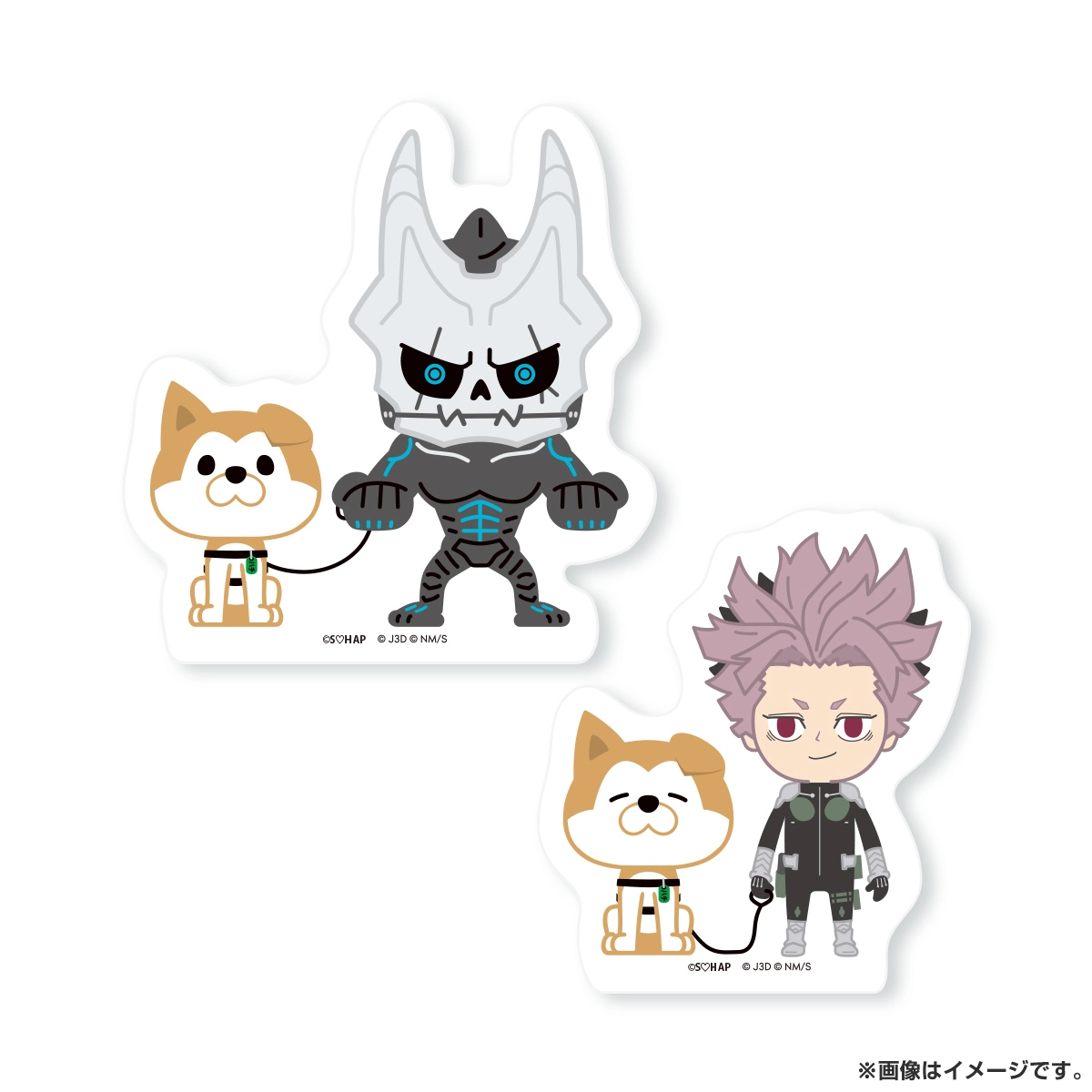 怪獣８号 × SHIBUYA HACHI ステッカー 鳴海弦