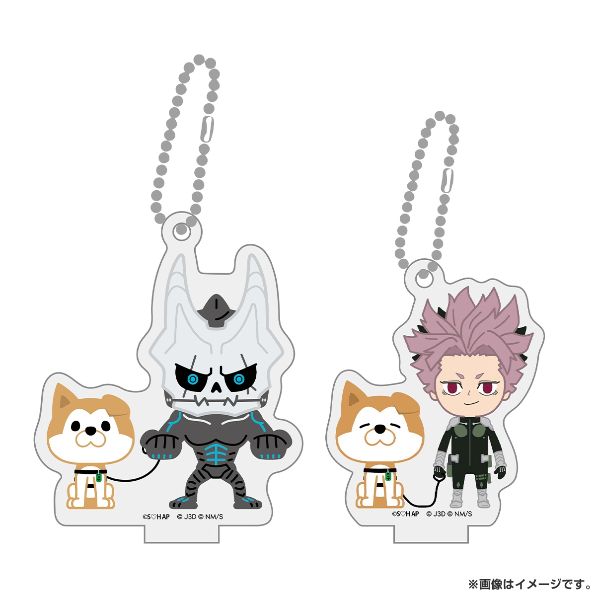 怪獣８号 × SHIBUYA HACHI アクリルスタンドキーホルダー 鳴海弦