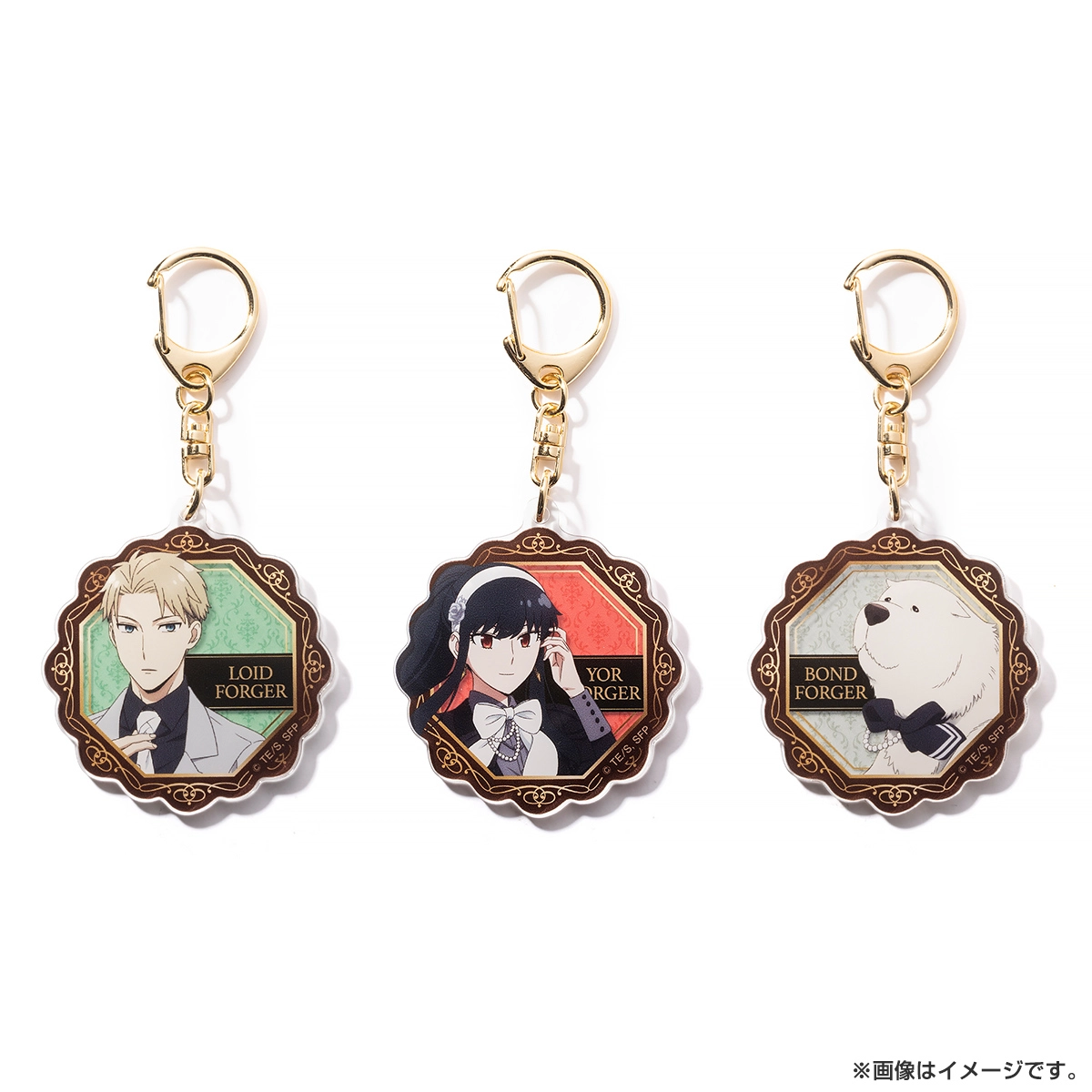 SPY×FAMILY トレーディングアクリルキーホルダー（モノクローム）7種コンプリートBOX