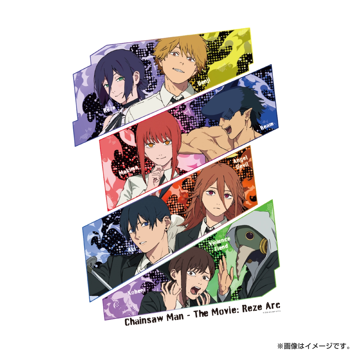 劇場版『チェンソーマン レゼ篇』 Tシャツ（White） Lサイズ