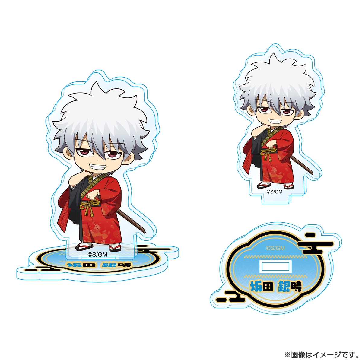 新劇場版 銀魂 -吉原大炎上- トレーディングぷちアクリルスタンド（和装「緋」）