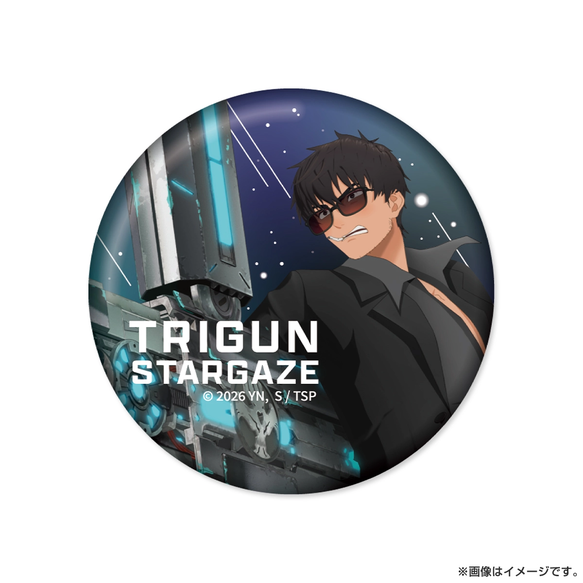 TRIGUN STARGAZE 缶バッジ2個セット ニコラス