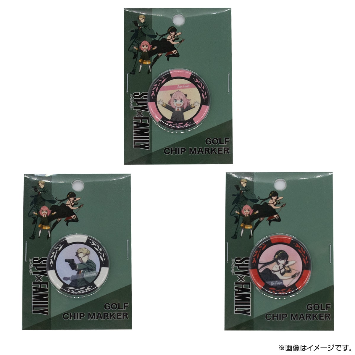 SPY×FAMILY ゴルフチップマーカー ヨル