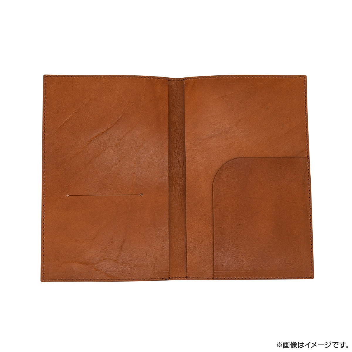 YOUは何しに日本へ？海外旅行に欠かせない！栃木レザー パスポートケース ブラウン系