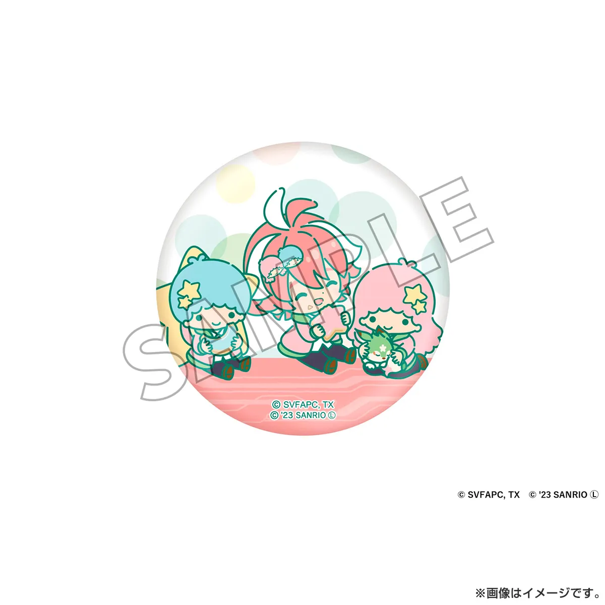 シャドウバースF×サンリオキャラクターズ コラボトレーディング缶バッジ