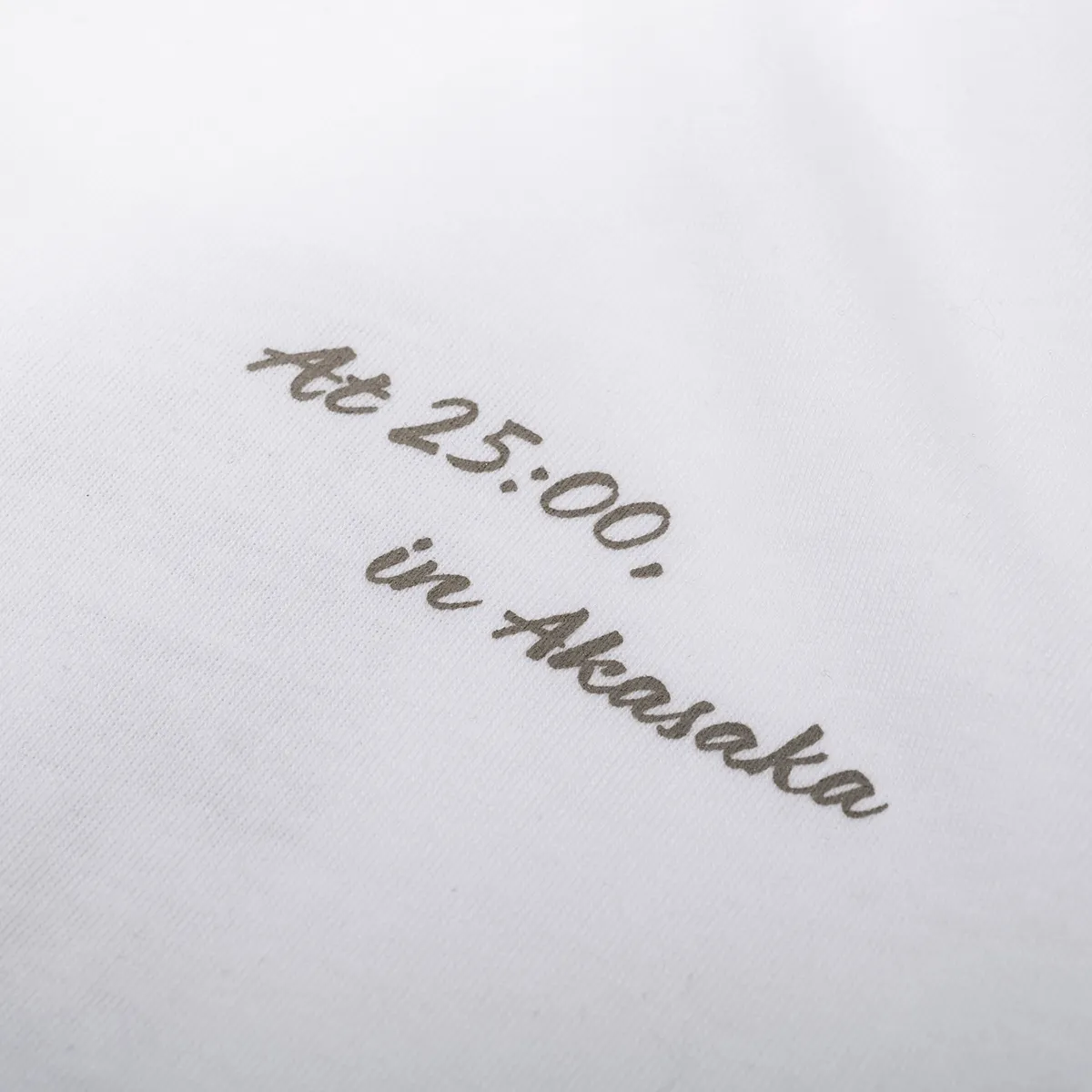 ２５時、赤坂で Tシャツ