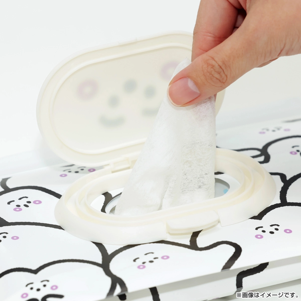 シナぷしゅ 蓋つきキャリーポーチ（ぷしゅぷしゅ）