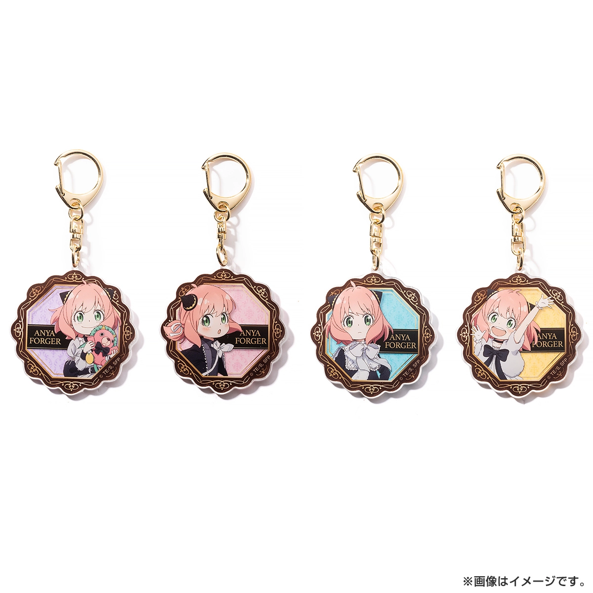 SPY×FAMILY トレーディングアクリルキーホルダー（モノクローム）7種コンプリートBOX