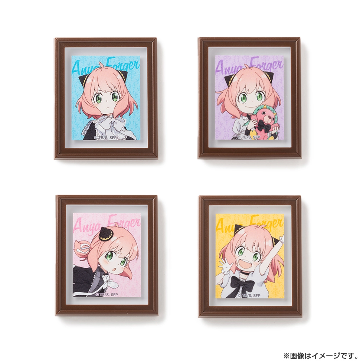 SPY×FAMILY トレーディングミニフレームマグネット（モノクローム）8種コンプリートBOX