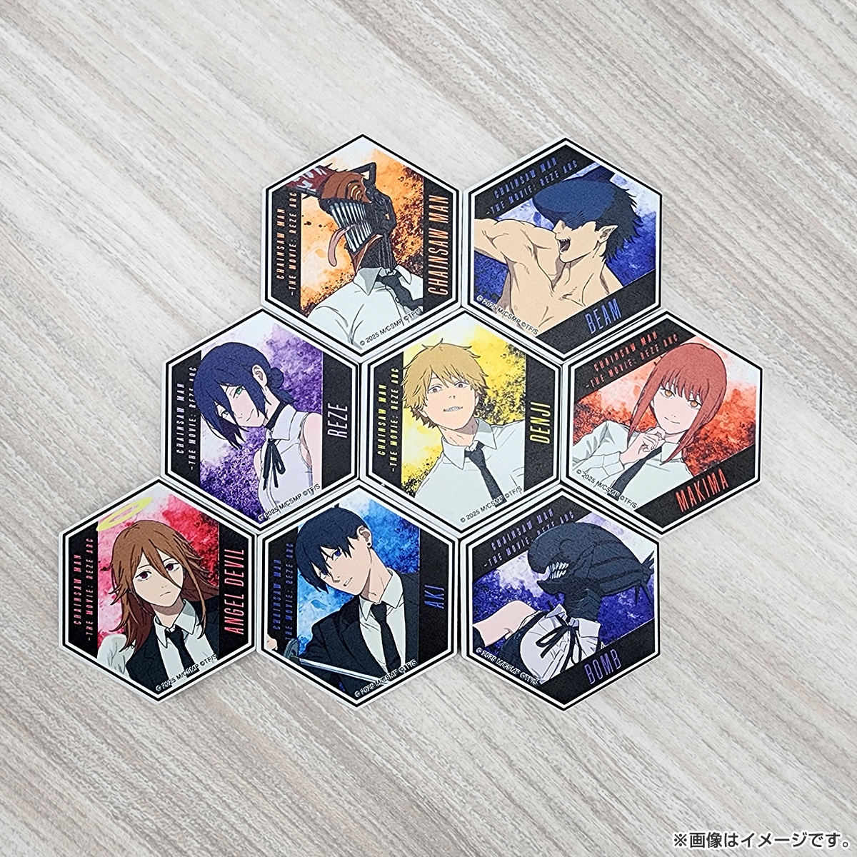劇場版『チェンソーマン レゼ篇』 六角タイルマグネット ボム