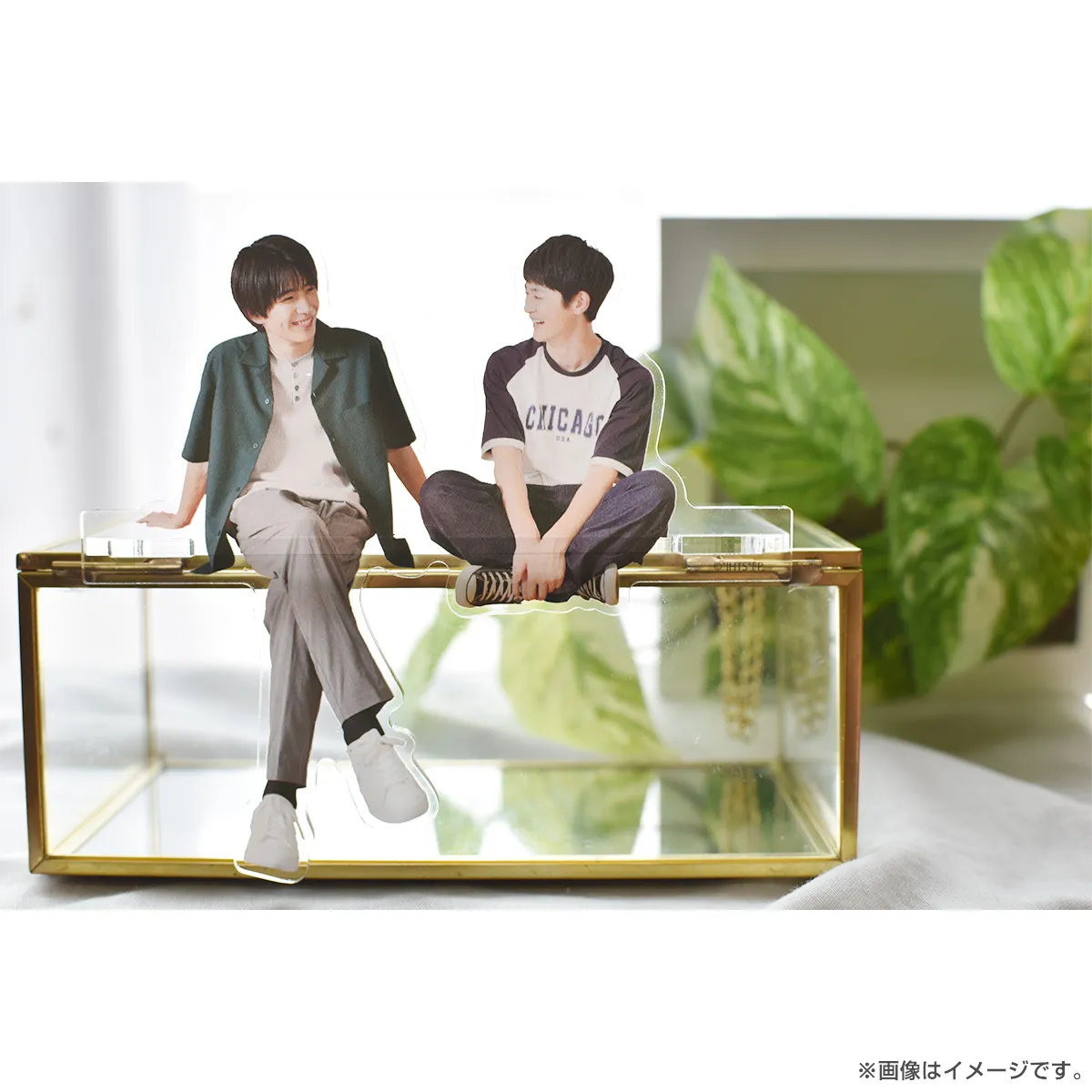 ひだまりが聴こえる お座りアクリルスタンド（航平＆太一）