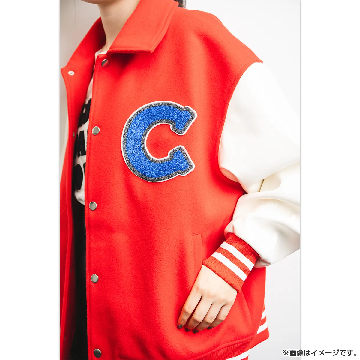 ベイビーわるきゅーれ エブリデイ！ スタジャン（ANNA SUI NYCコラボ） ちさとのスタジャン（赤）