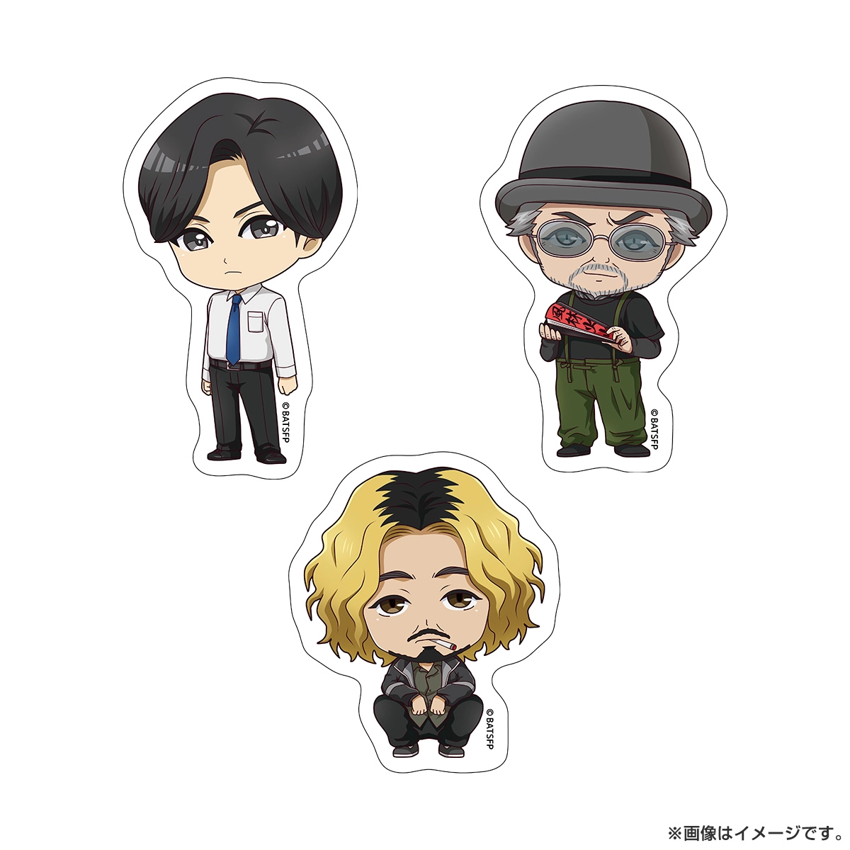 ベイビーわるきゅーれ エブリデイ！ トレーディングステッカー（ちびキャラ）