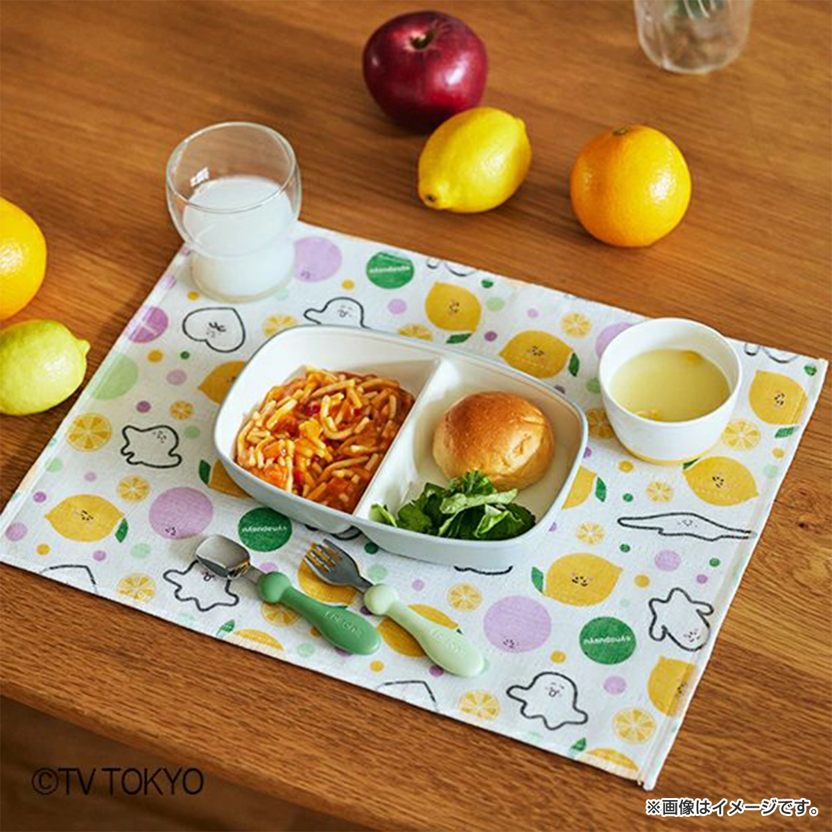 シナぷしゅ 白雪友禅ふきん			