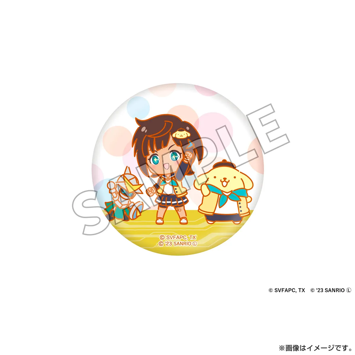 シャドウバースF×サンリオキャラクターズ コラボトレーディング缶バッジ