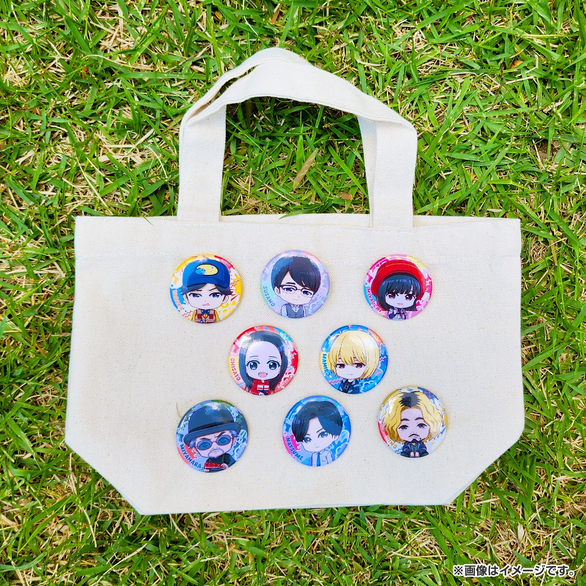 ベイビーわるきゅーれ エブリデイ！ トレーディング缶バッジ（ちびキャラ）