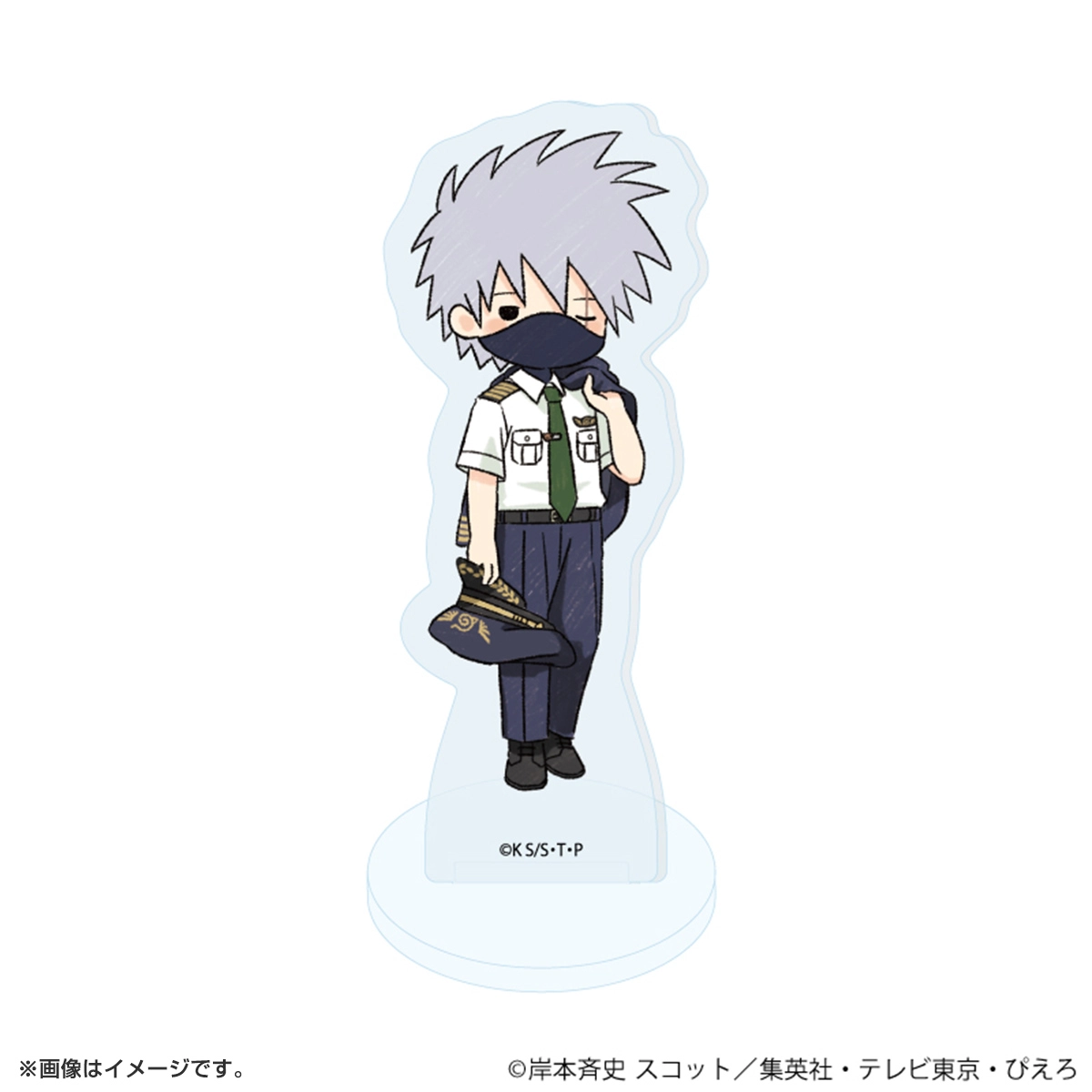 NARUTO アクリルぷちスタンド「NARUTO-ナルト- 疾風伝」10/パイロットver. ブラインド(全6種)(グラフアートイラスト)