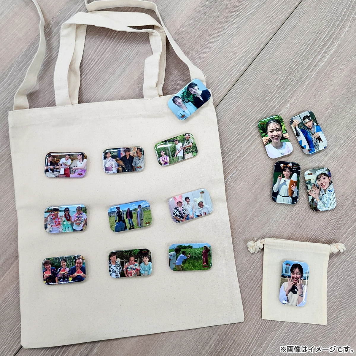 モヤモヤさまぁ～ず2 トレーディングスクエア缶バッジ