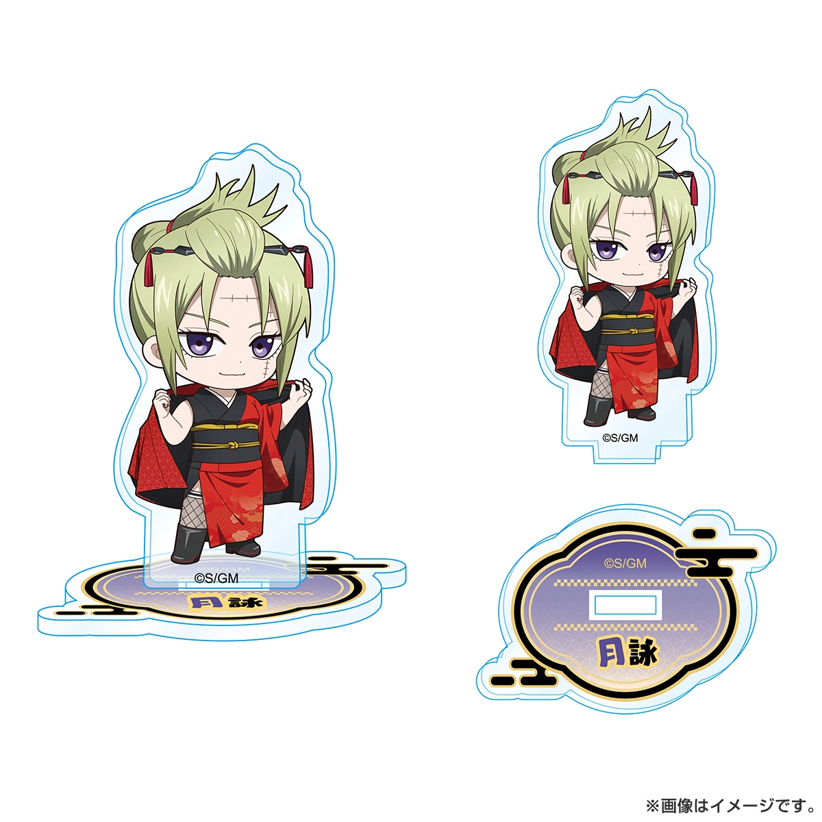 新劇場版 銀魂 -吉原大炎上- トレーディングぷちアクリルスタンド（和装「緋」）