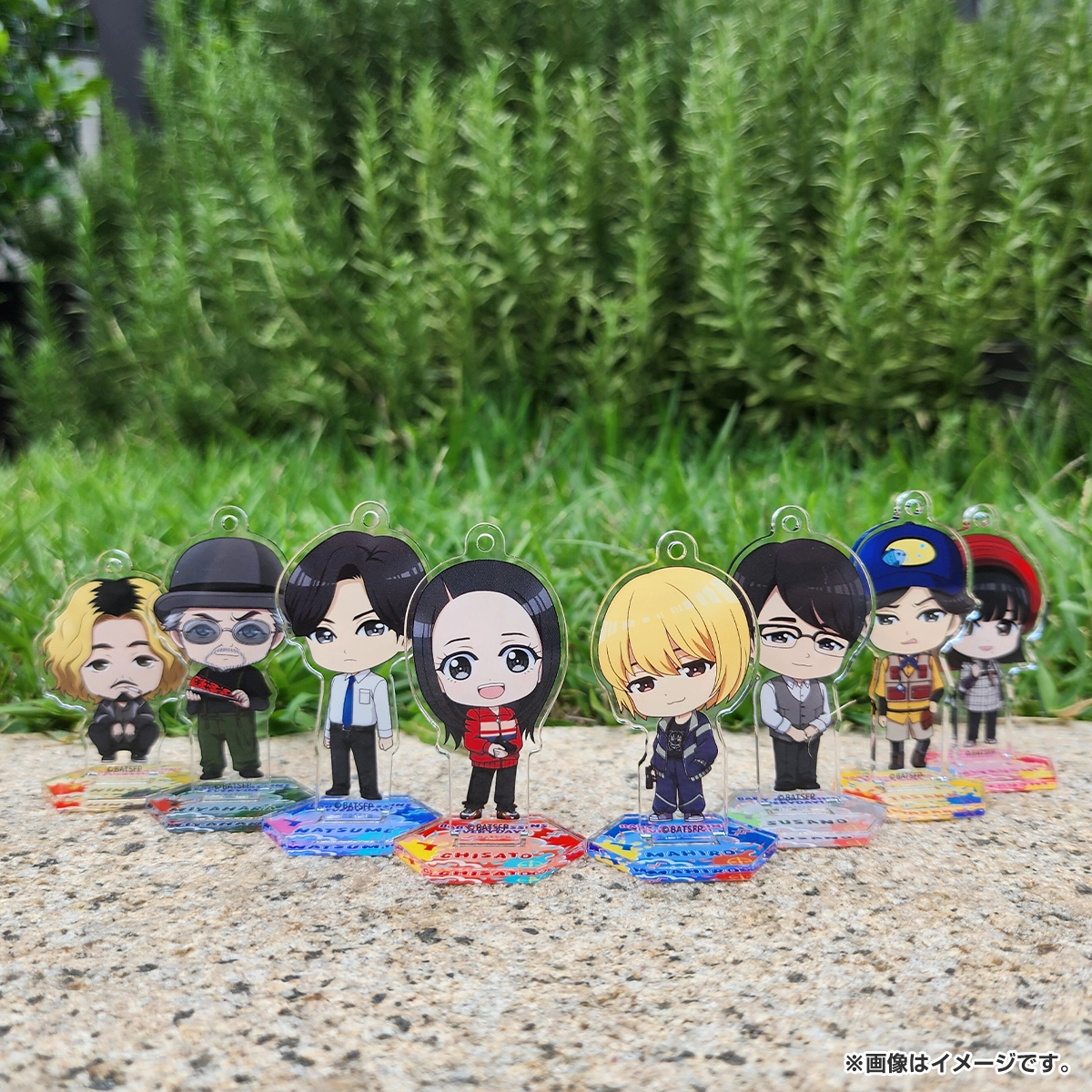 ベイビーわるきゅーれ エブリデイ！ トレーディングアクリルスタンドキーホルダー（ちびキャラ）