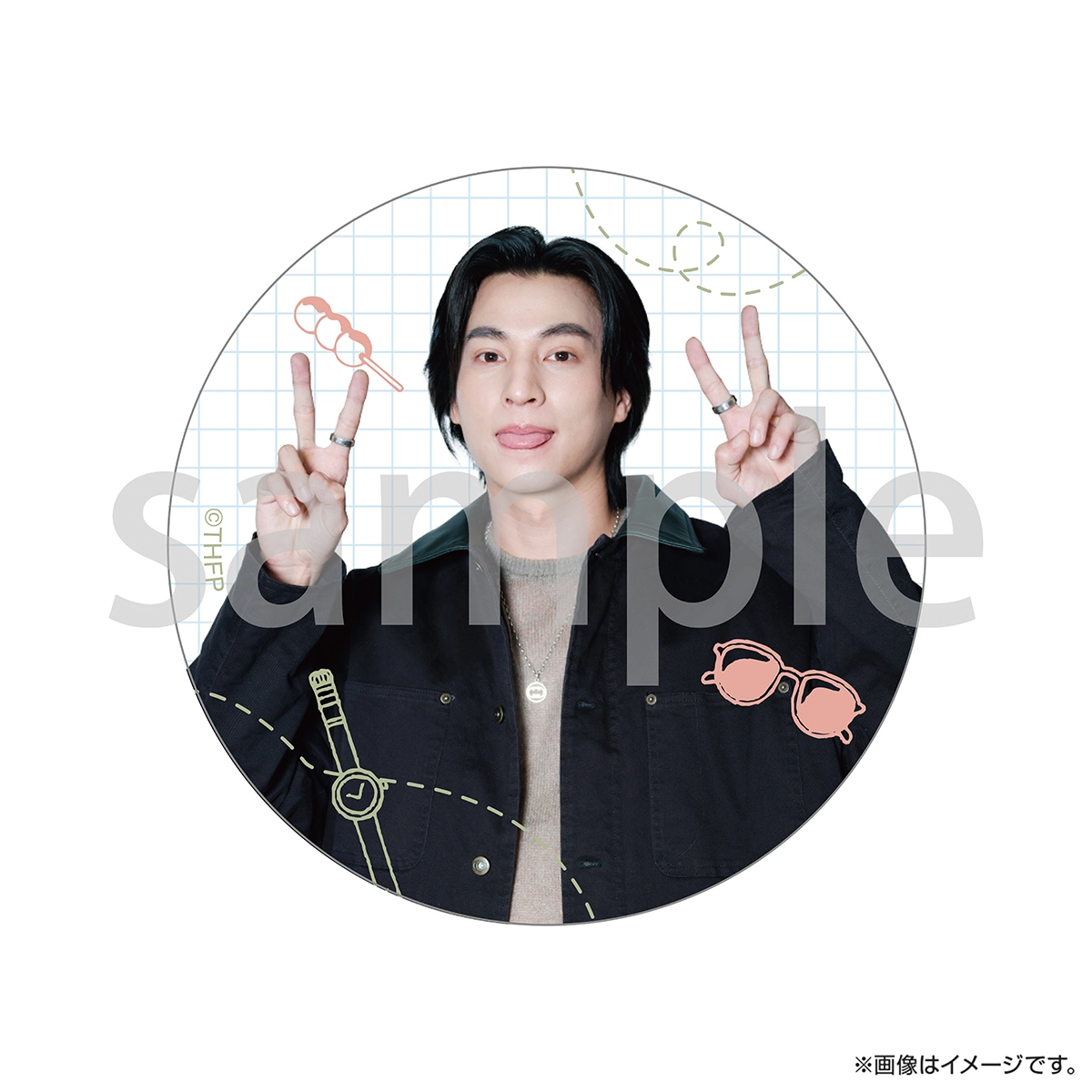 トウキョウホリデイ トレーディング缶バッジ（全8種）