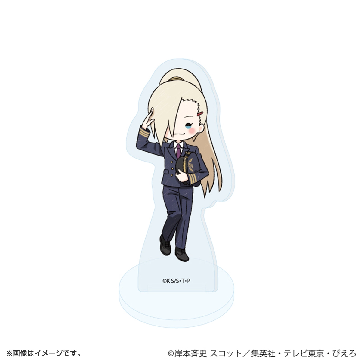 NARUTO アクリルぷちスタンド「NARUTO-ナルト- 疾風伝」10/パイロットver. ブラインド(全6種)(グラフアートイラスト)