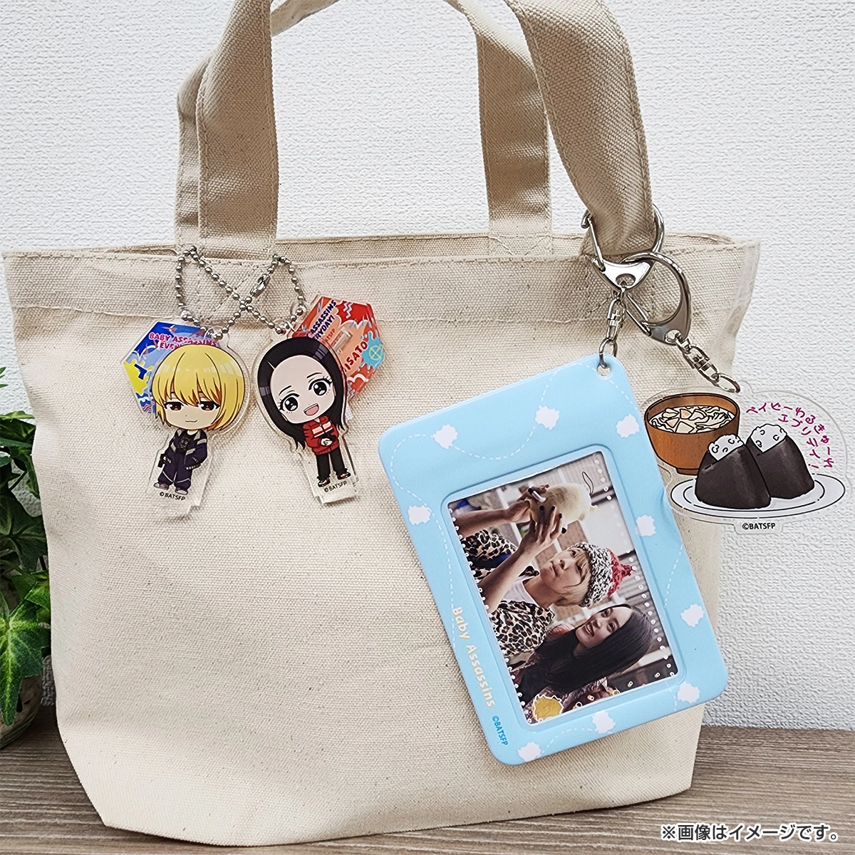 ベイビーわるきゅーれ エブリデイ！ トレーディングアクリルスタンドキーホルダー（ちびキャラ）