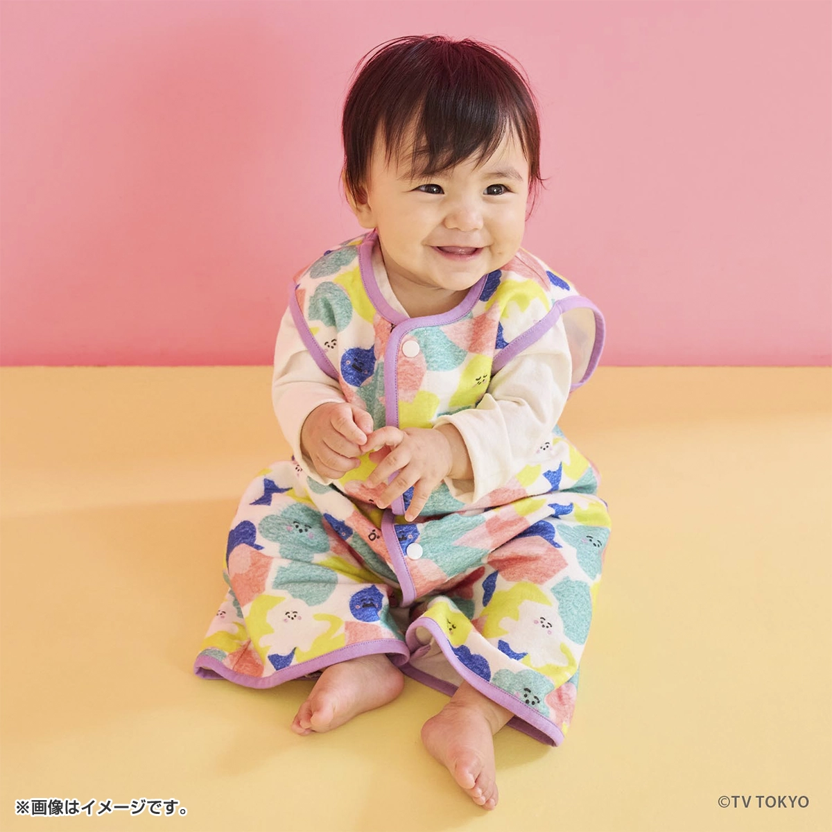 シナぷしゅ かくれんぼスリーパー（ぷしゅぷしゅ）