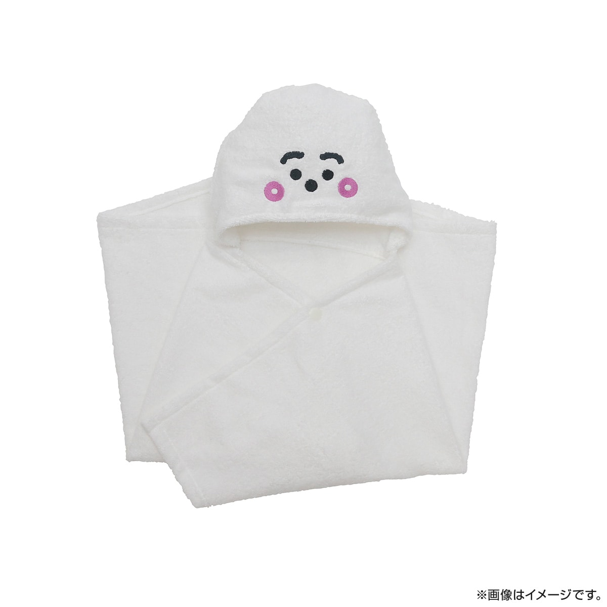 シナぷしゅ フード付バスタオル ぷしゅぷしゅ