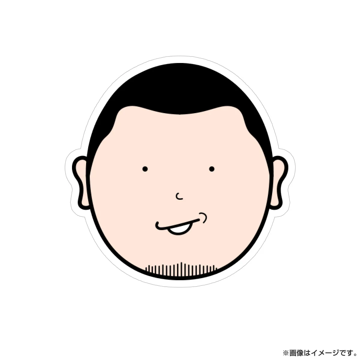 ヤギと大悟 ダイカットシール 大悟