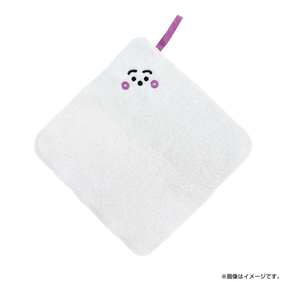 シナぷしゅ ループ付ハンドタオル ぷしゅぷしゅ