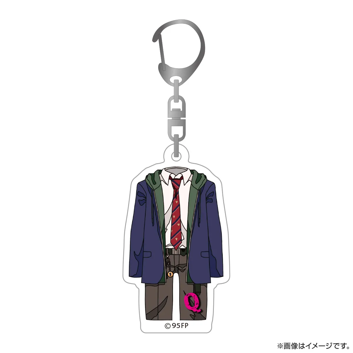 ９５ アクリルキーホルダー Q