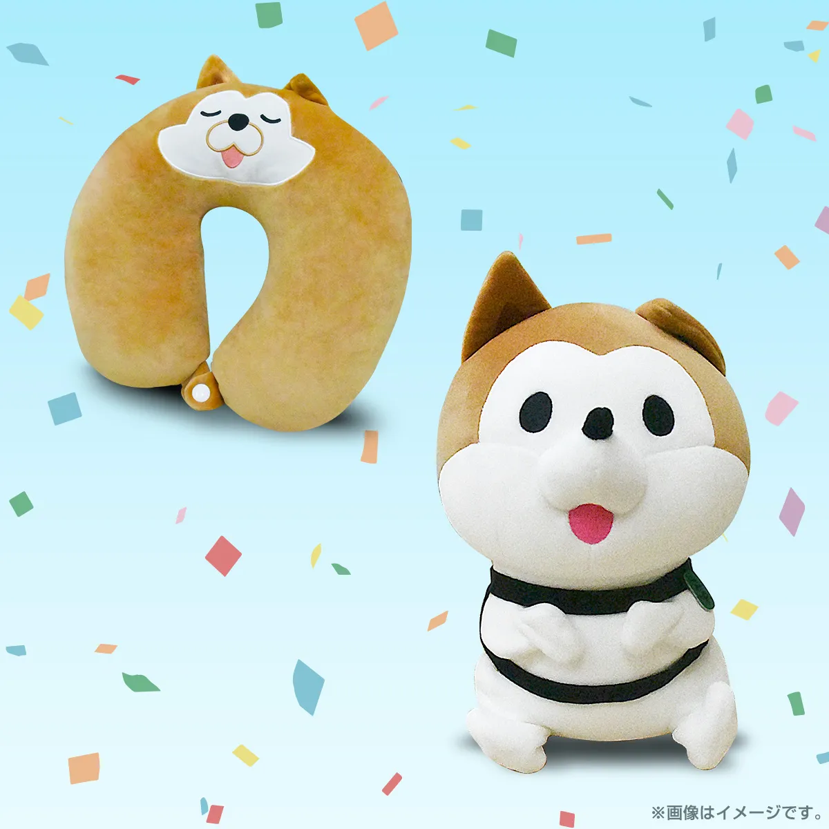 SHIBUYA HACHI　ぬいぐるみネックピロー