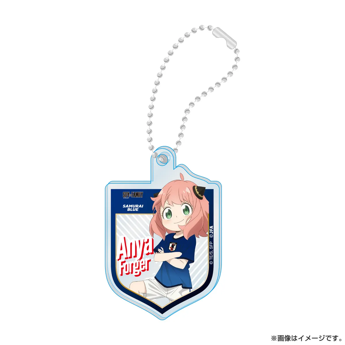 SPY×FAMILY アクリルキーホルダー サッカー日本代表ver. アーニャB