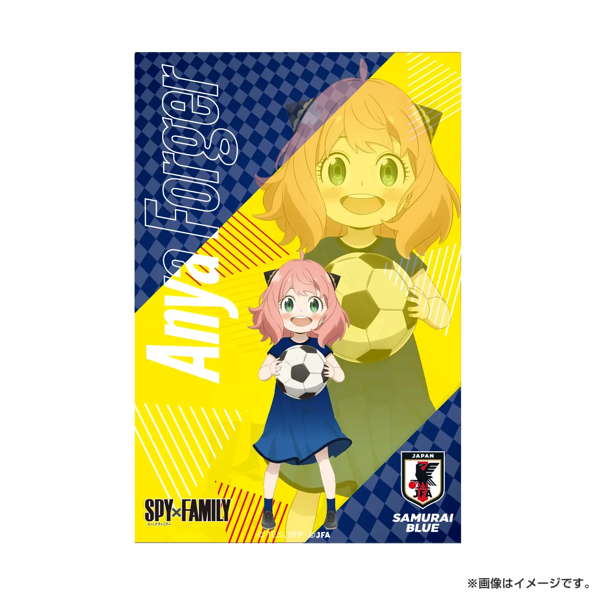 SPY×FAMILY ステッカー サッカー日本代表ver. アーニャA