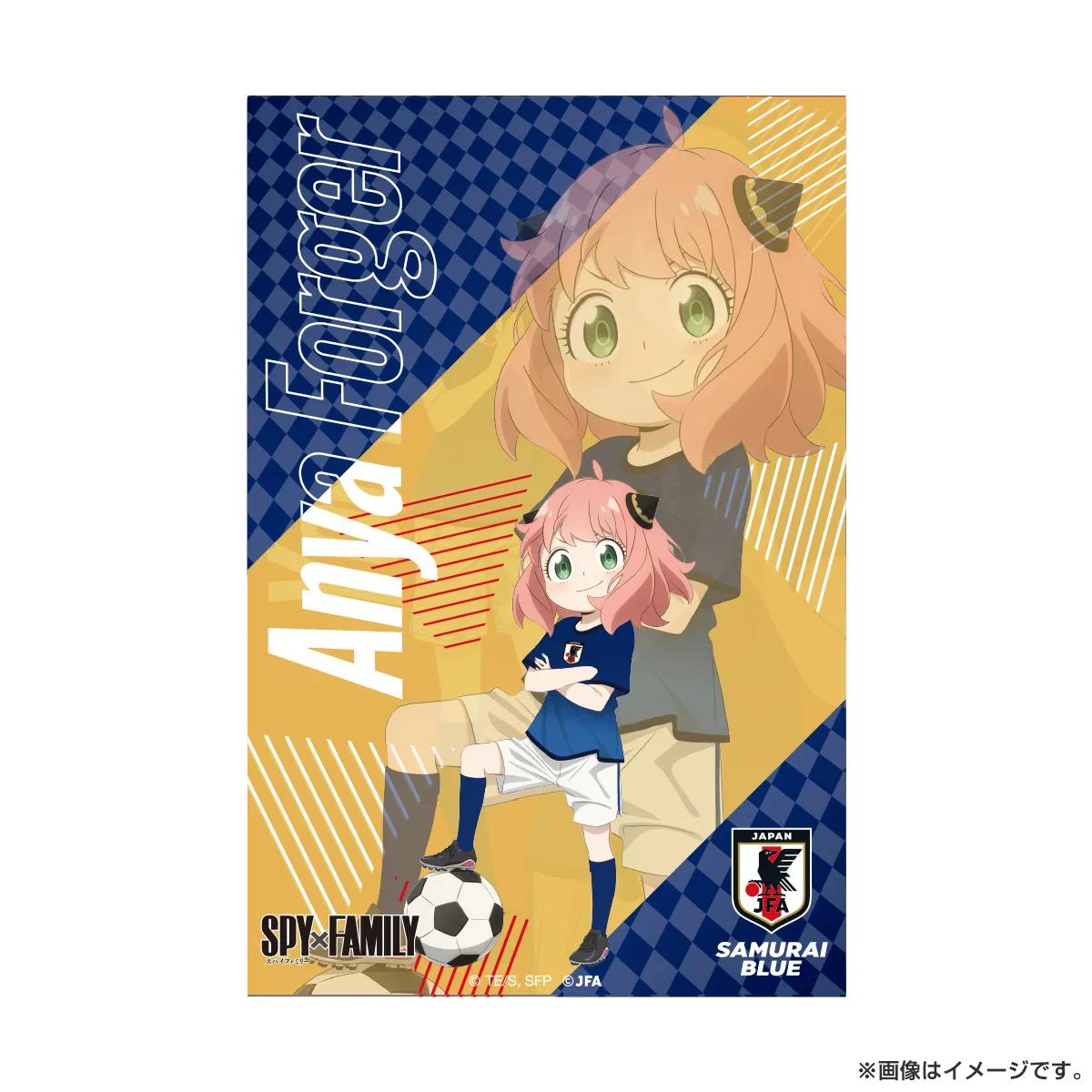 SPY×FAMILY ステッカー サッカー日本代表ver. アーニャB