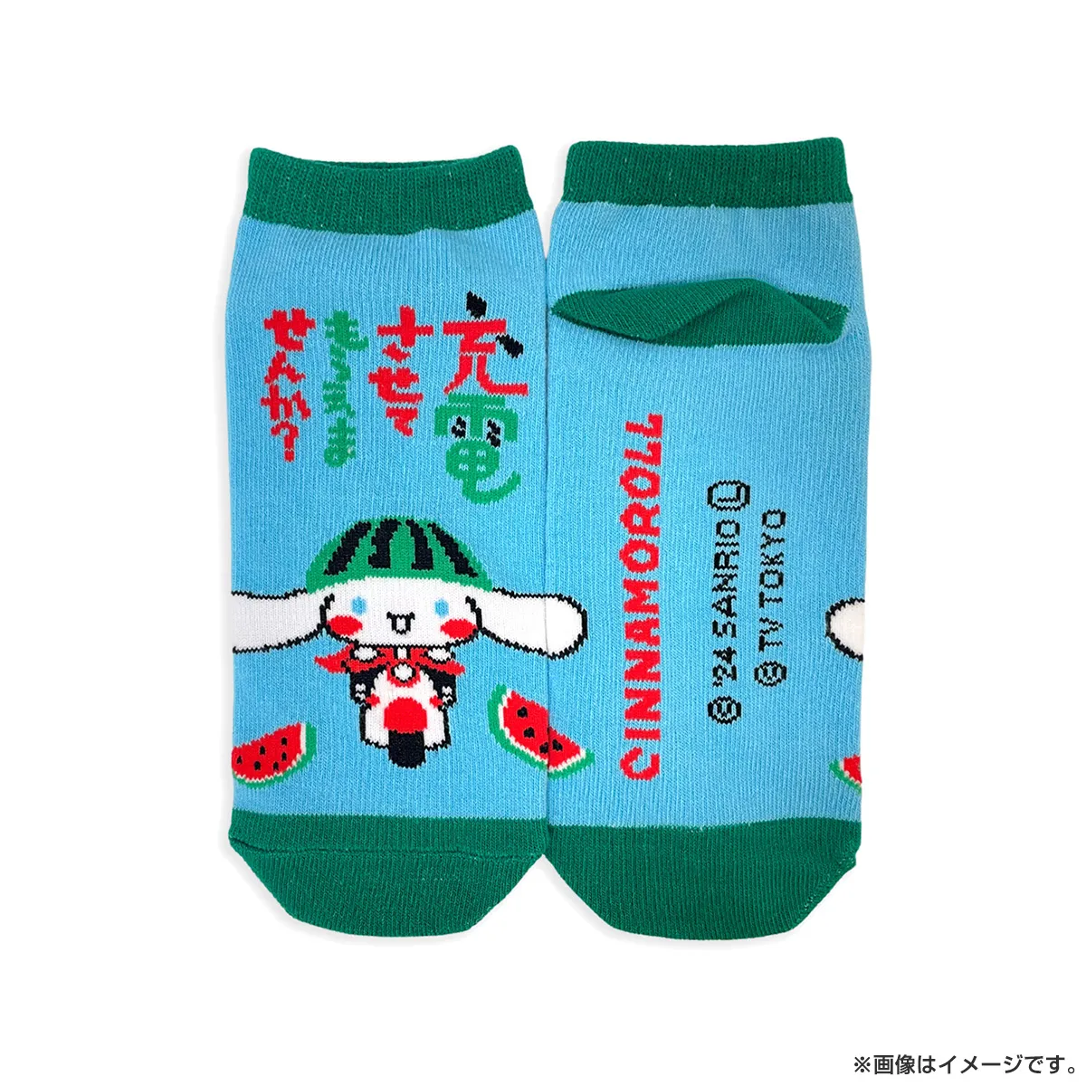 出川哲朗の充電させてもらえませんか？ SRC充電 靴下 シナモロール