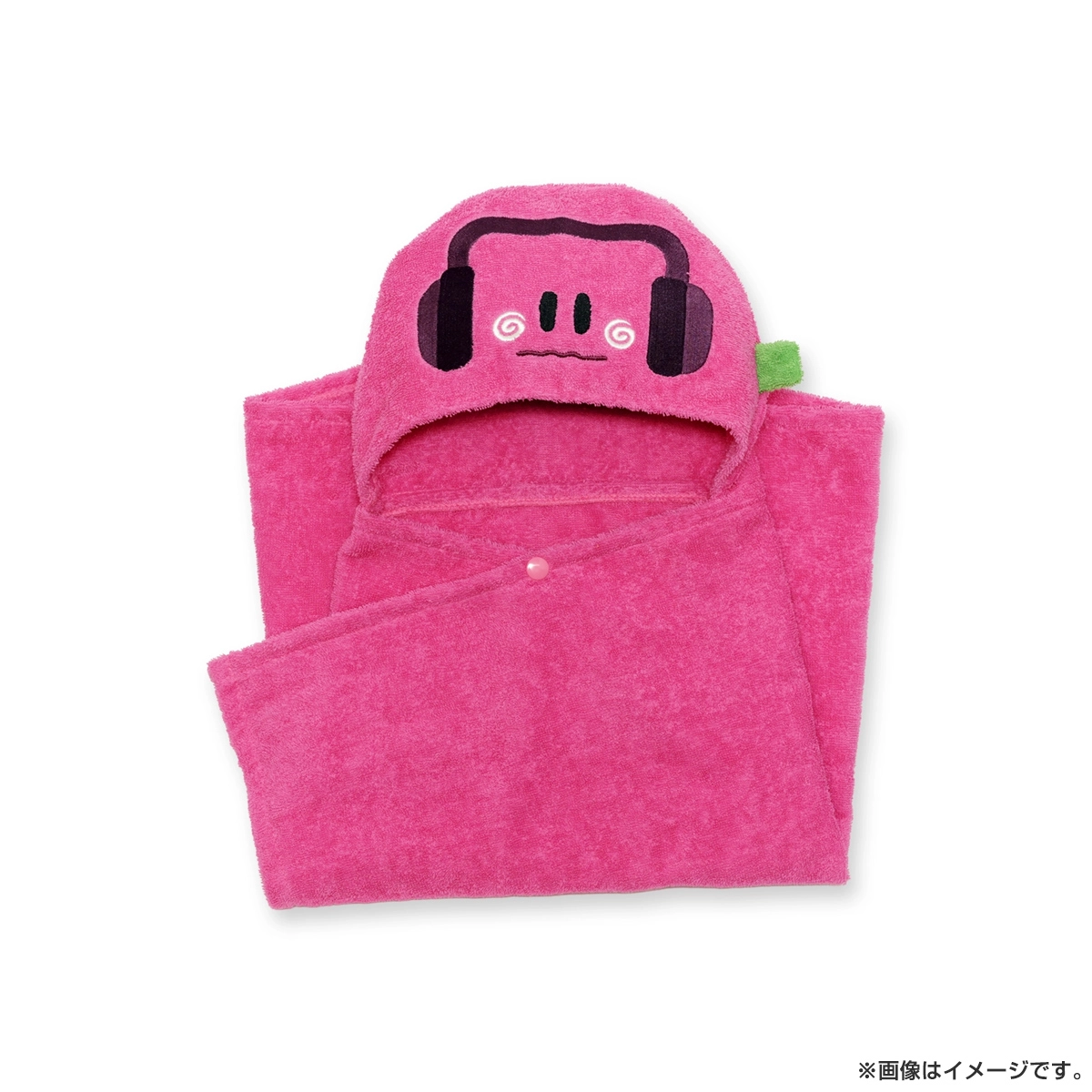 シナぷしゅ フード付バスタオル ぱるてぃ