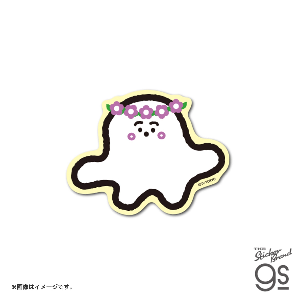 シナぷしゅ ダイカットステッカー お花