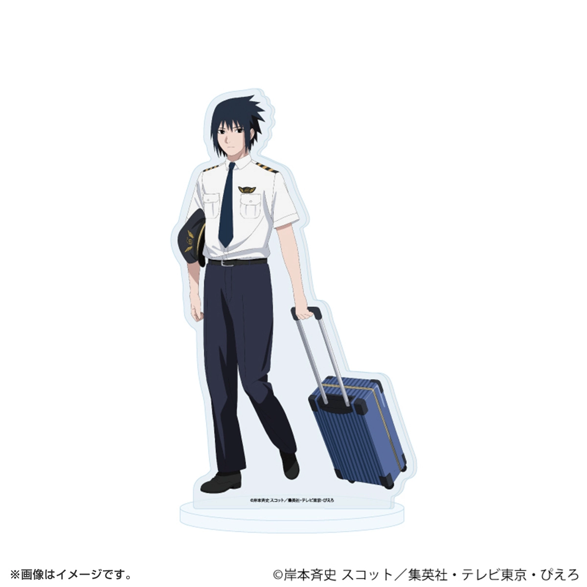 NARUTO アクリルスタンド「NARUTO-ナルト- 疾風伝」パイロットver.(描き下ろしイラスト) うちはサスケ