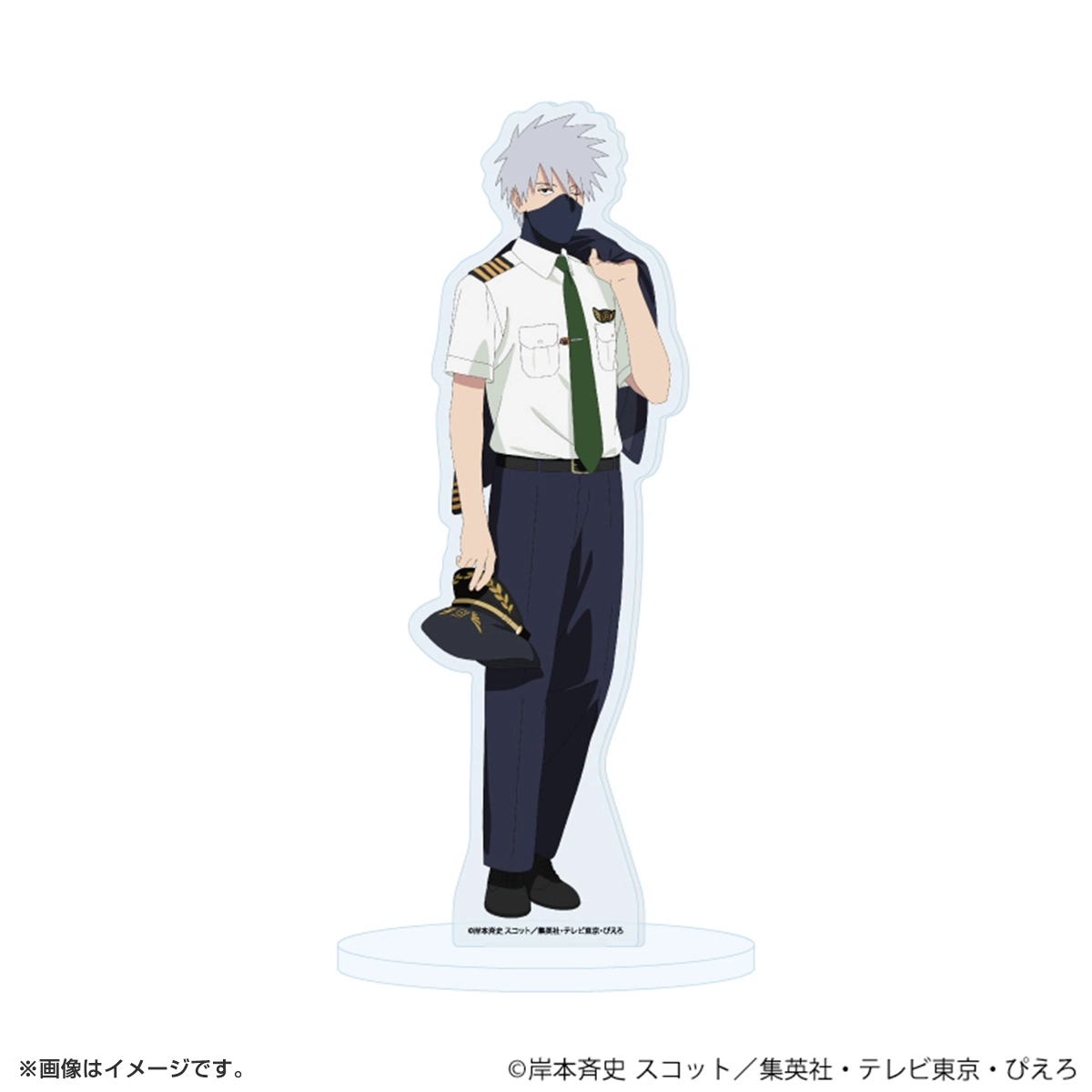 NARUTO アクリルスタンド「NARUTO-ナルト- 疾風伝」パイロットver.(描き下ろしイラスト) はたけカカシ