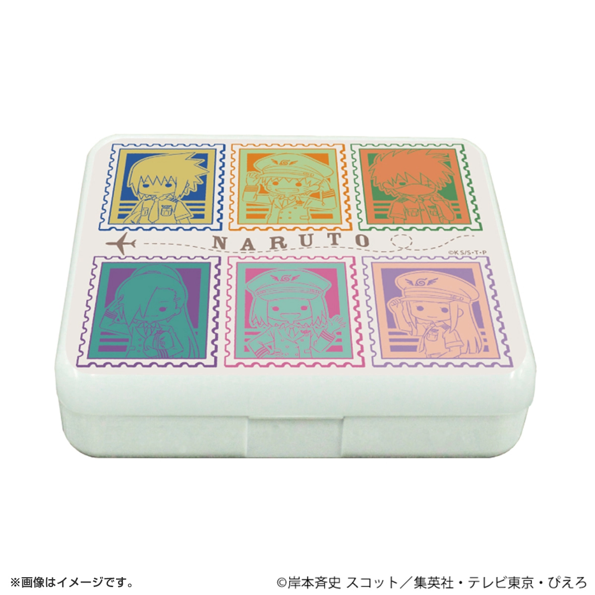 NARUTO 小物ケース「NARUTO-ナルト- 疾風伝」01/集合デザイン パイロットver.(グラフアートイラスト)