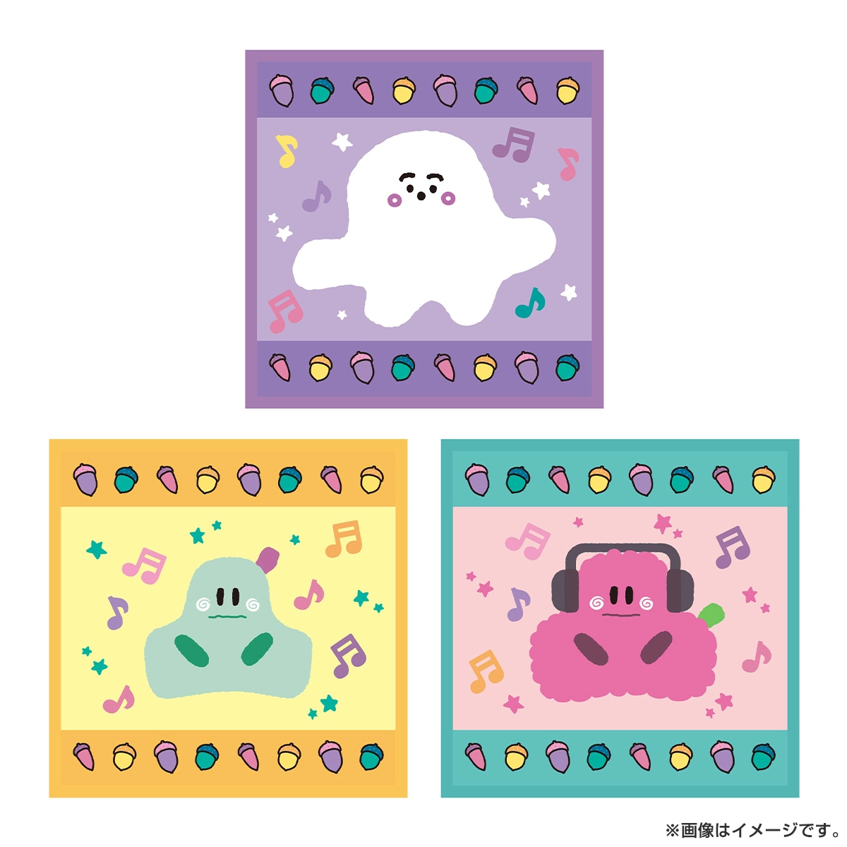 シナぷしゅ ミニタオル3点セット（映画）