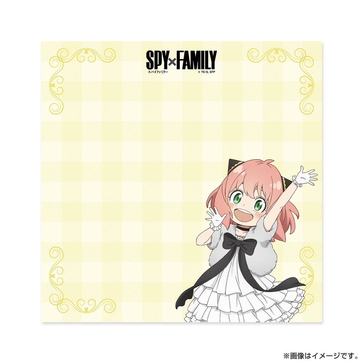 SPY×FAMILY メモ帳（モノクローム） アーニャD