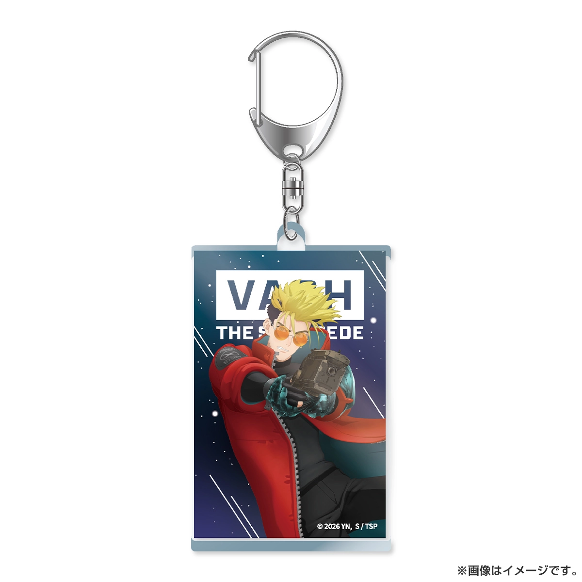 TRIGUN STARGAZE レイヤードアクリルキーホルダー ヴァッシュ